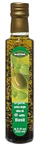 }g@ oW I[KjbN GNXg o[W I[u ICA8.5 IX {g (3 pbN) Mantova Basil Organic Extra Virgin Olive Oil, 8.5-Ounce Bottles (Pack of 3)