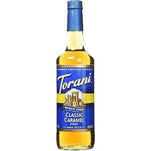 Torani VK[t[ NVbN L Vbv Xv_A25 IX Torani SugarFree Classic Caramel Syrup With Splenda, 25 Ounce