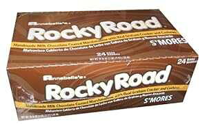 bL[[h ~N`R[gR[eBO}V} {̃OnNbJ[ƃJV[ibc uXAv 24 Annabelle Rocky Road Handmade Milk Chocolate Coated Mashmallow with Real Gr