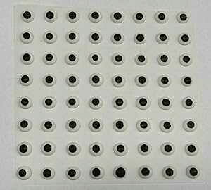 zCg HpACVO C ACY P[L LfB NbL[ fR[V 1/4C` 120 Candy Molds N More White Edible Icing Royal Eyes Cake Candy Cookie Decorations 1/4" 120 count