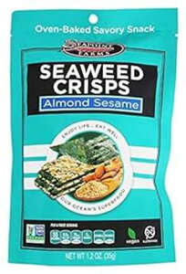 Sea Point Farms NXvCA[hZT~A1.2IX Seapoint Farms Sea Point Farms Crisp Seaweed almond Sesame, 1.2 oz