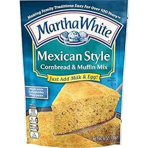 }[T zCg LVRR[ubhƃ}tB~bNXA6IXpbP[W (12pbN) Martha White Mexican Style Cornbread and Muffin Mix, 6-Ounce Packages (Pack of 12)