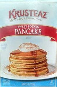 Tc}C pP[L ~bNX Krusteaz 5|h {bNX Krusteaz professional Sweet Potato Pancake Mix Krusteaz 5lb Box