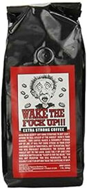 Wake the F'Up 無修正コーヒー、オリジナル エクストラストロング、1 ポンド Wake the F'Up Uncensored Coffee, Original Extra Strong, 1 Pound