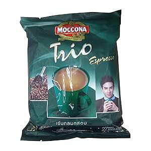 bRi gI CX^gR[q[ ~bNXGXvb\3 In1 18gpbN XebJ[27 ^Ci Moccona Trio Instant Coffee Mixed Espresso3 In1 18g Pack 27 Stickers Product of Thailand