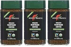 }Egn[Q: I[KjbN JtF JtFCX t[YhC CX^g R[q[ (3 X 3.53 IX) (3 pbN) Mount Hagen: Organic Caf Decaffeinated Freeze Dried Instant Coffee (3 X 3.53 Oz) (Pack 
