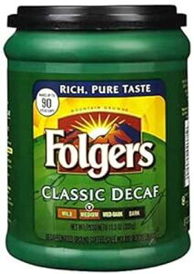 tHW[Y NVbN [Xg fJtF OEh R[q[A11.3 IX Folgers Classic Roast Decaf Ground Coffee, 11.3 oz