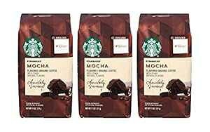 X^[obNX R[q[AOEhAJA11 IX (3 pbN) Starbucks Coffee, Ground, Mocha, 11 Oz (Pack of 3)