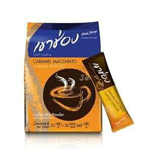 JI V CX^g R[q[ ~bNX pE_[ 3 in 1 L }LA[g Khao Shong Instant Coffee Mix Powder 3 in 1 Caramel Macchiato