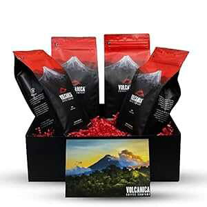 R[q[o[Mtg{bNXA҂āAāA4 X 16IXARX^JIWiAOAe}AG`IsAARrAXv Volcanica Coffee Coffee Lover Gift Box, Ground, Fresh Roasted, 