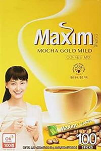 }LV R[q[~bNX CX^gR[q[ (11.8g/pbN) (JS[h}ChA100pbN×2) Dongsuh Maxim Maxim Coffee Mix, Instant Coffee (11.8 g / pk) (Mocha Gold Mild, 100 pk x 2)