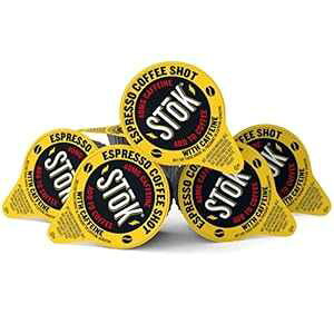 100 SToK JtFC薳ubNR[q[VbgB 100 SToK Caffeinated Unsweetened Black Coffee Shots.