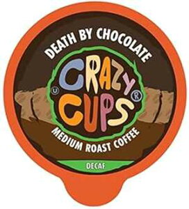 Crazy Cups fJtFt[o[zbg܂̓ACXR[q[AL[O K Jbv 2.0 u[pAfX oC `R[gA22  Crazy Cups Decaf Flavored Hot or Iced Coffee, for the Keurig K Cups 2.0 Brewers, Dea