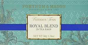 tH[giC\̉pgBC uh 25 eB[obO (1 pbN) AJ Fortnum and Mason London Fortnum and Mason British Tea. Royal Blend 25 Count Tea Bags (1 Pack) USA