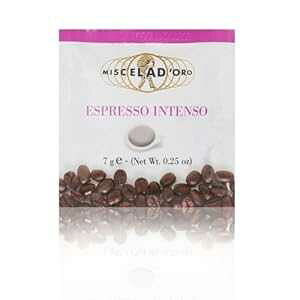 Miscela d'Oro Intenso GXvb\ |bh [150 /P[X] Miscela d'Oro Intenso Espresso Pods [150/case]