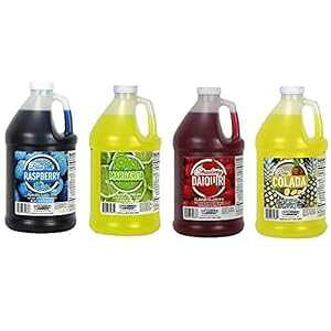 RZbV GNXvX XbV & XbV ~bNX }`pbN (4 pbN) Concession Express Slush & Slushy Mix Multi-pack (Four Pack)