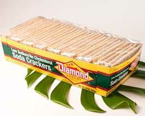 Diamond Bakery - igE/RXe[ \[_ NbJ[ (gbv) Diamond Bakery - Low Sodium/No Cholesterol Soda Crackers (Unsalted Tops)