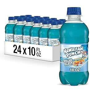 10 Fl Oz (Pack of 24), Polar Blast, Hawaiian Punch Polar Blast Fruit Juice Drink, 10 Fl Oz Bottles, 24 Count (4 Packs Of 6), Ready-to-drink, On-the-go, Caffeine-free, Carbonation-free, Gluten-free, Excellent