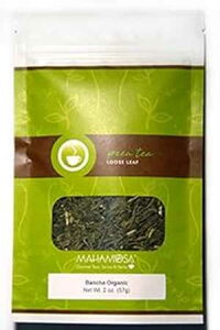}nTԒ I[KjbN 2IXA{ ({) [Y[tΒ ([Y[t) Mahamosa Gourmet Teas, Spices & Herbs Mahamosa Bancha Organic 2 oz, Japan (Japanese) Loose Leaf Green Tea (Looseleaf)