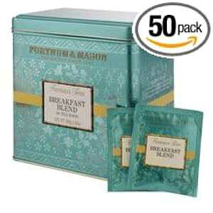 tH[gi & C\ ueBbV eB[ ubNt@Xg uh 50 eB[obO (1 ) Fortnum & Mason British Tea, Breakfast Blend 50 Tea Bags (1 Tin)
