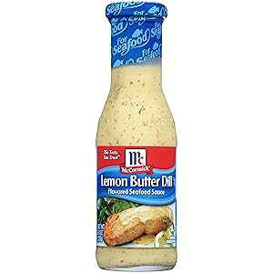 }R[~bN S[f fBvg o^[fB̃V[t[h\[XA8.4IX McCormick Golden Dipt Lemon Butter Dill Flavored Seafood Sauce, 8.4 oz