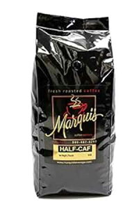 G`IsAn[tJtFSR[q[ 2|hobO Marquis Ethiopian Half-Caf Whole Bean Coffee 2 lb bag