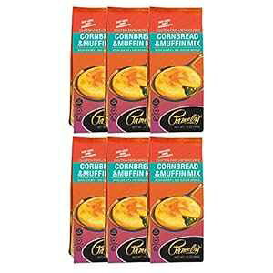 Pamela's Oet[ R[ubhƃ}tB ~bNXA12 IX (6 pbN) Pamela's Products Pamela's Gluten Free Cornbread and Muffin Mix, 12 OZ (Pack of 6)