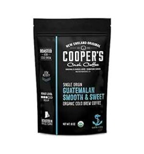 I[KjbNoR[q[ - OAe}R[q[𐅏opɑe҂ - ~fBA[XgA16IX () Cooper's Cask Coffee Organic Cold Brew Coffee - Guatemalan Coffee Beans Ground Coarse for Cold Brewing - M