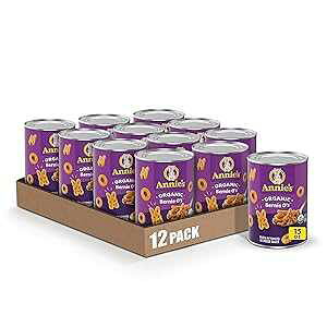 Annie's Organic Bernie O'sAg}g`[Y\[X̊ʋlpX^A15IX (12) Anniefs Annie's Organic Bernie O's, Canned Pasta in Tomato & Cheese Sauce, 15 oz. (Pack of 12)