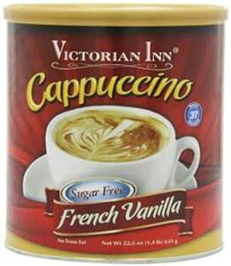 Victorian Inn CX^g Jv`[mAT߃t` ojA1.4 |h Victorian Inn Instant Cappuccino, Reduced Sugar French Vanilla, 1.4 Pound