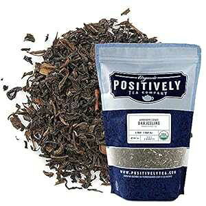 Organic Positively Tea CompanyAAvongrove Estate _[WgA[Y[tA16 IX Organic Positively Tea Company, Avongrove Estate Darjeeling Black Tea, Loose Leaf, 16 Ounce