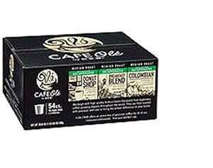 JtFI[ 54 JEgJbv fJtF(h[icVbv 18AubNt@[Xguh 18ARrA 18) HEB Cafe Ole 54 Count cups Decaf(Donut shop 18,Breakfast Blend 18,Colombian 18)