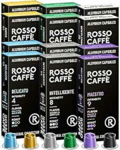 lXvb\IWi}Vpb\R[q[JvZ - 120OGXvb\|bhAlXvb\IWiC}Vƌ݊ ROSSO CAFFE Rosso Coffee Capsules for Nespresso Original Machin
