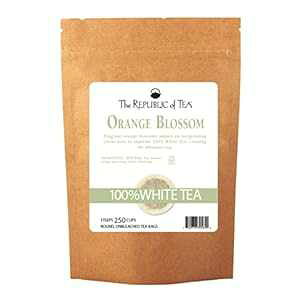 The Republic of Tea IW ubT zCg eB[A250 eB[obOA{ 100% zCg eB[AtbV VgX uh The Republic of Tea Orange Blossom White Tea, 250 Tea Bags, Authentic 100% 