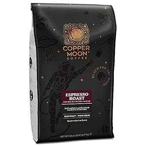 Rbp[[ GXvb\ [XgA_[N [Xg R[q[AS 5 |hA(LEPUSMGRYC5531) Copper Moon Espresso Roast, Dark Roast Coffee, Whole Bean 5 lbs, (LEPUSMGRYC5531)