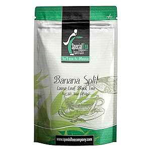 Special Tea Banana Split Loose Leaf Black Tea, 16 Ounce