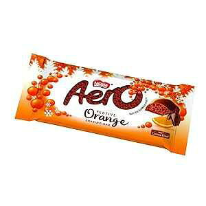 lX GA tFXeBu IW (100g VFAOo[ 5 {) Nestle Aero Festive Orange (5 x 100g Sharing Bars)