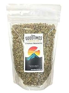 ΐF̖R[q[AG`IsA CK`FtF (1|h) Good Times Coffee Co. Green Unroasted Coffee Beans, Ethiopian Yirgacheffe (1 Pound)