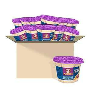 Aj[Y fbNX `F_[ VFANVbN `F_[ }bN Ah `[Y dqWΉA2.6 IX (12 pbN) Annie's Homegrown Annie's Deluxe Cheddar Shells, Classic Cheddar Mac and Cheese Microwa