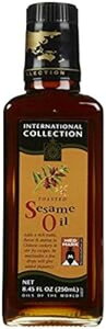 インターナショナルコレクション トーストごま油、8.44オンス INTERNATIONAL COLLECTION Sesame Oil Toasted, 8.44 oz