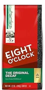 Eight O'Clock CoffeeAJtFCXA12 IXobO (4 pbN) Eight O'Clock Coffee, Decaffeinated Ground, 12-Ounce Bag (Pack of 4)