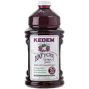 Pf RR[h O[v W[X - 96 tʃIX (2 pbN) Kedem Concord Grape Juice- 96 Fl Oz (Pack of 2)