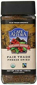 Cafe Altura t[YhC CX^g I[KjbN R[q[A3.53 IX (2 pbN) Cafe Altura Freeze Dried Instant Organic Coffee, 3.53 Ounce (Pack of 2)