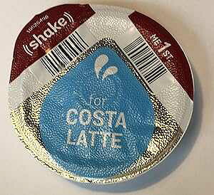 Tassimo 24X Tassimo Costa 325ml e~NN[}[̂݃|bhȂR[q[JvZ[X Tassimo 24X Tassimo Costa 325Ml Latte Milk Creamer Only Pods No Coffee Capsules Loose