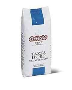 J[ 1927 ^U h[ JtFCX v~A C^AO R[q[ 1.1LB/500gr Carraro 1927 Taza D'oro Decaffeinated Premium Italian Gourmet Coffee Beans 1.1LB/ 500gr