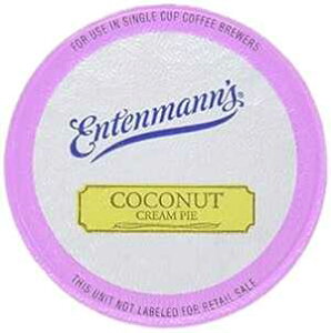 Entenmann's �R�R�i�b�c �N���[�� �p�C �R�[�q�[ �V���O�� �T�[�u �J�b�v�A2/10 �J���b�g �{�b�N�X Entenmann's Coconut Cream Pie Coffee Single Serve Cups, 2/10 ct boxes