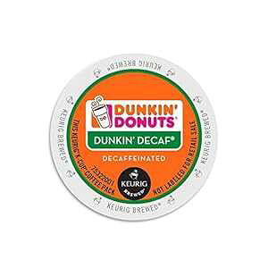 _Lh[ic fJtF R[q[ K JbvA24 / - pbN 0f 4 (v 96 ) Dunkin' Donuts Decaf Coffee K-Cups, 24 count/box - Pack 0f 4(total 96 count)