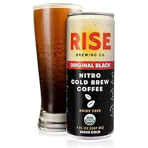 RISE jgR[hu[R[q[A7tʃIX RISE Nitro Cold Brew Coffee, 7 fl oz