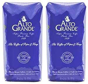 Ag Of v~A R[q[ S - 2 |h (2 pbN) Alto Grande Premium Coffee Whole Bean - 2 Lbs (Pack of 2)