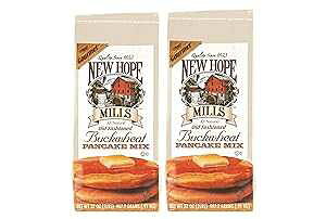 New Hope Mills ȒPɍpP[L~bNX - 32 IX 2   5ނ炨Iт܂i΁j New Hope Mills Easy To Make Pancake Mix- Two 32 oz. Bags- Your Choice of 5 Different Varieties (Buckwheat)